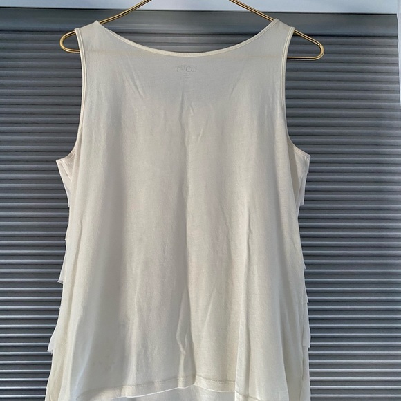 Loft Ruffled Tank Top - Picture 2 of 7